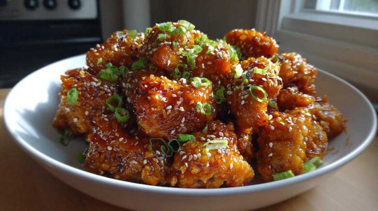 Air Fryer Orange Chicken