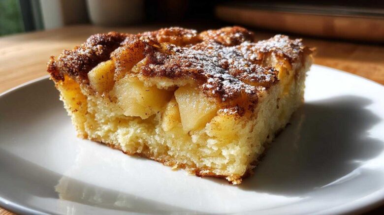 Apple Cinnamon Sheet Pan Pancakes