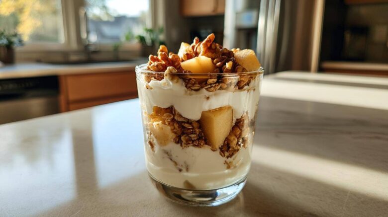 Apple Pie Yogurt Parfaits
