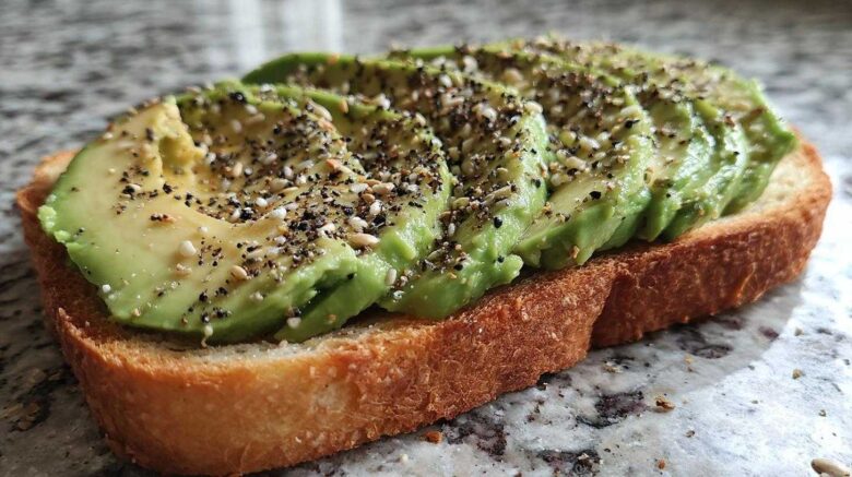 Avocado Toast with Everything Seasoning