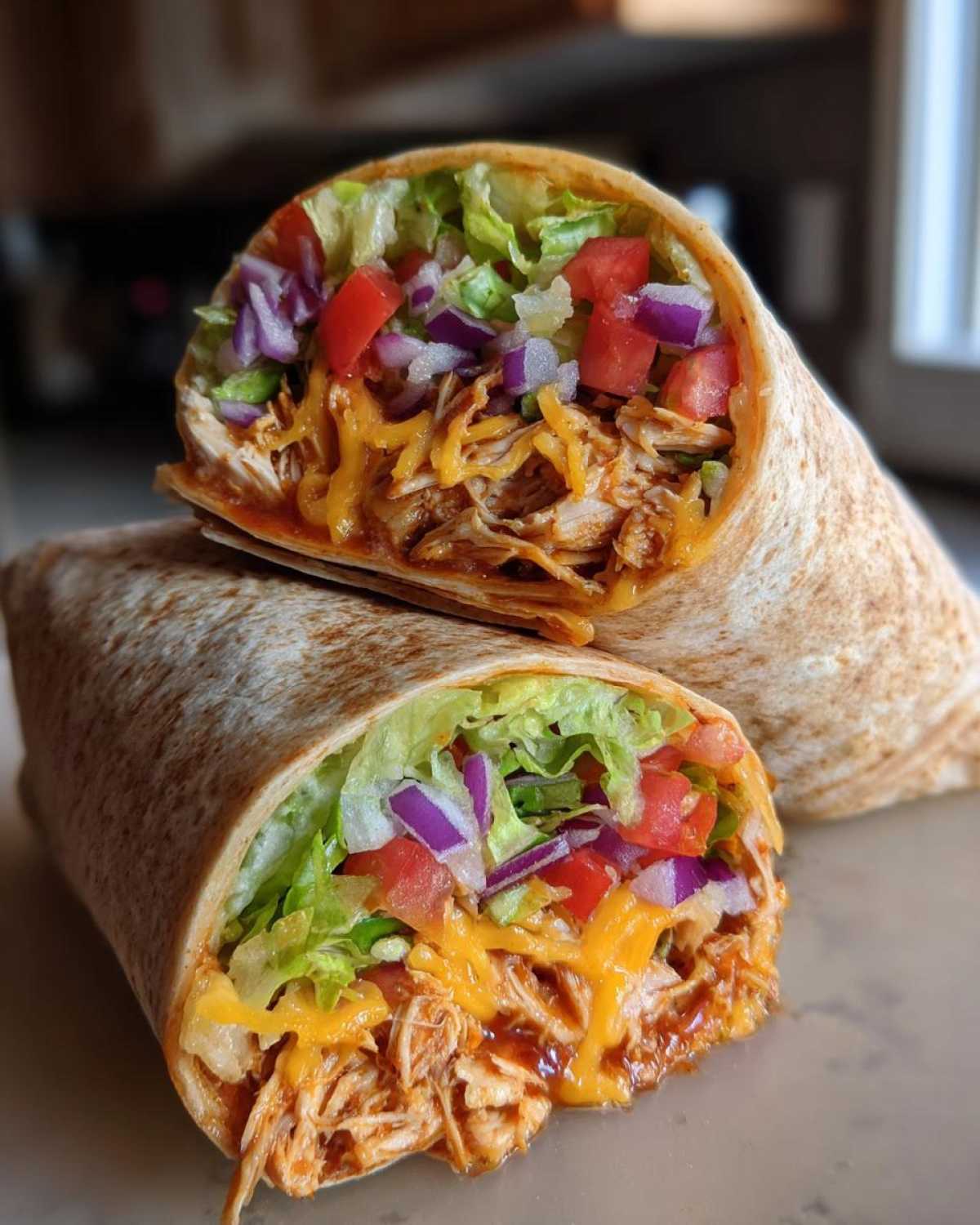 BBQ Chicken Wraps - detail 1