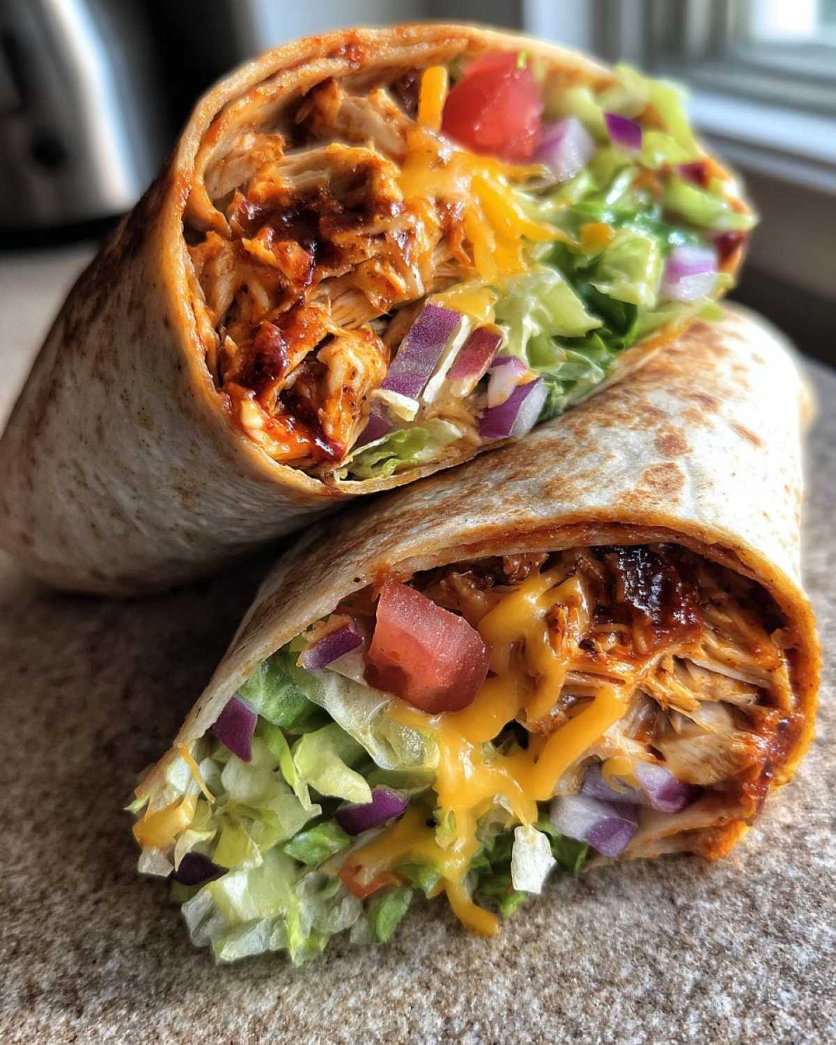 BBQ Chicken Wraps - detail 3
