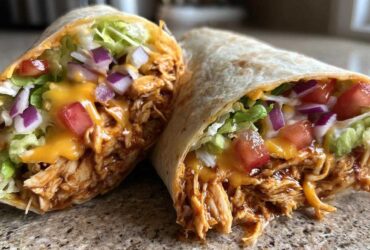 BBQ Chicken Wraps