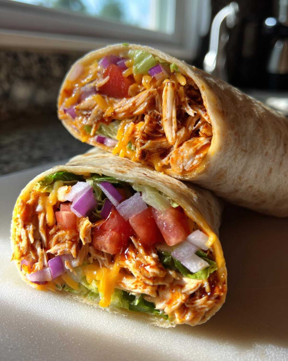 BBQ Chicken Wraps - detail 4