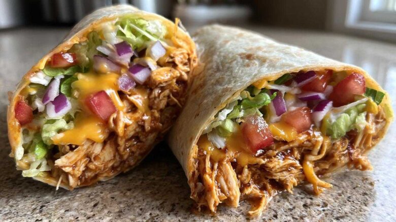 BBQ Chicken Wraps
