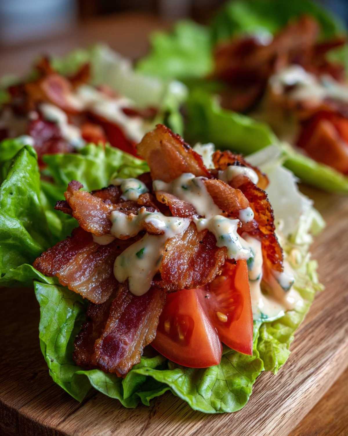 BLT Lettuce Wraps - detail 1