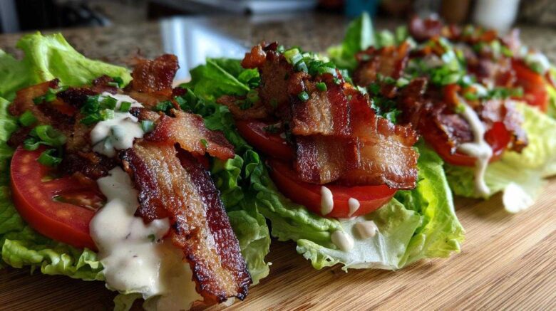 BLT Lettuce Wraps