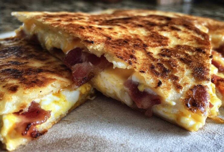Bacon Egg Quesadillas