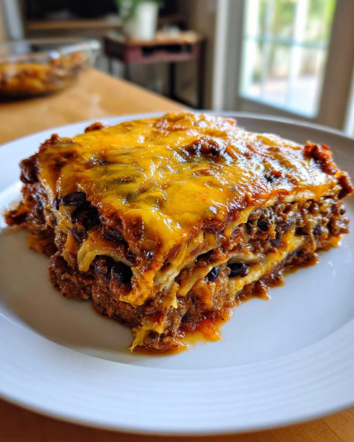Black Bean Enchilada Casserole - detail 1