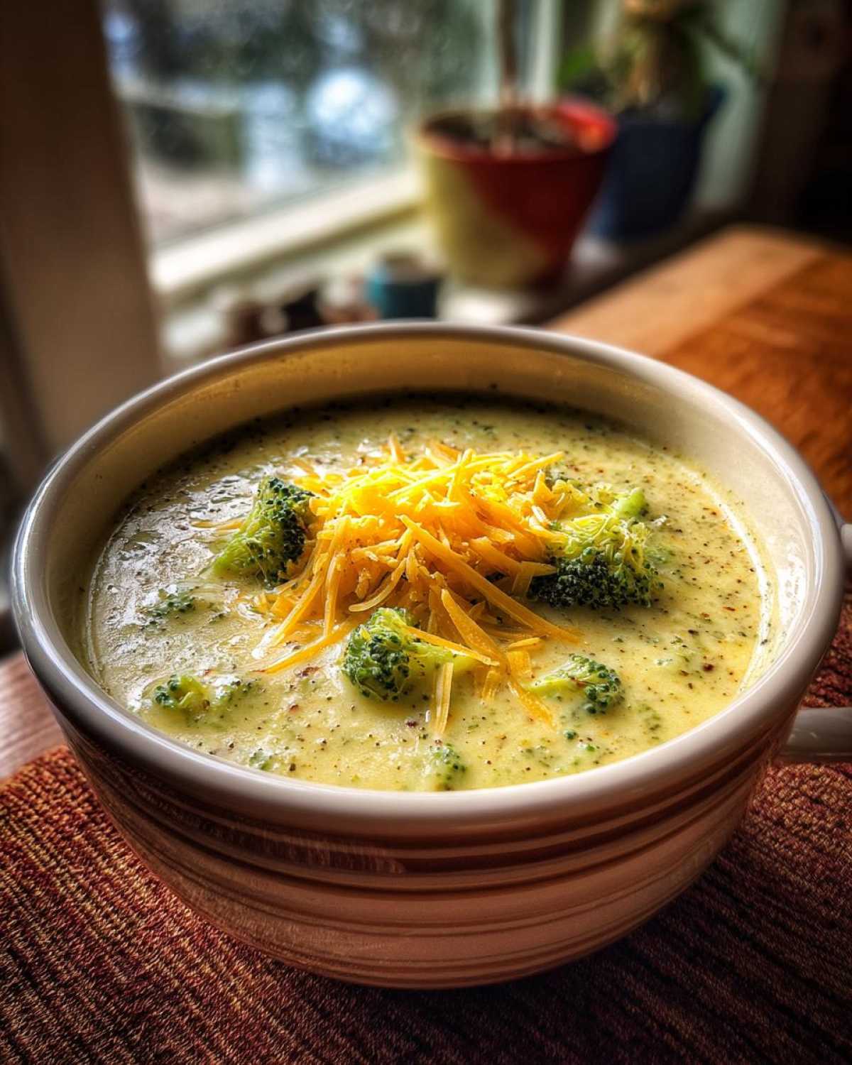 Broccoli Cheddar Soup - detail 1