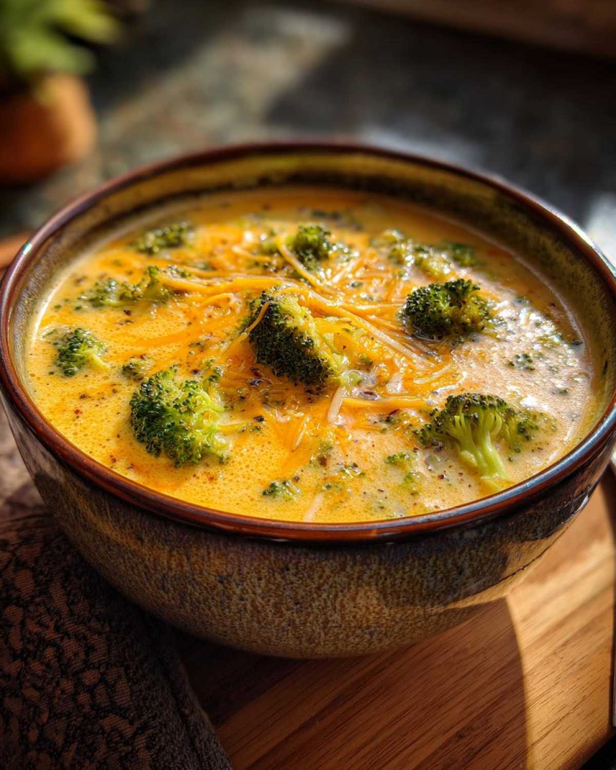 Broccoli Cheddar Soup - detail 4