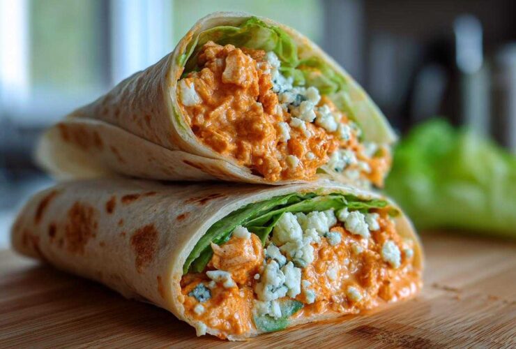 Buffalo Chicken Wraps