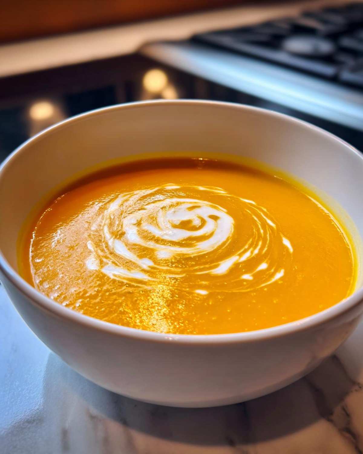 Butternut Squash Soup - detail 1