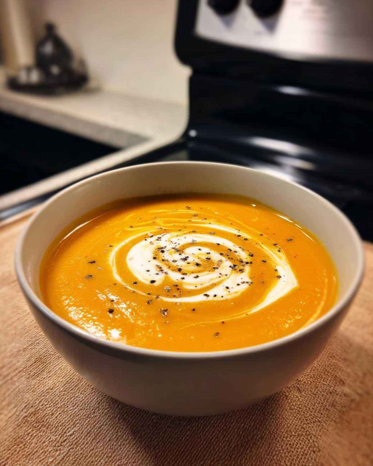 Butternut Squash Soup - detail 2
