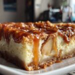 Caramel Apple Cheesecake Bars