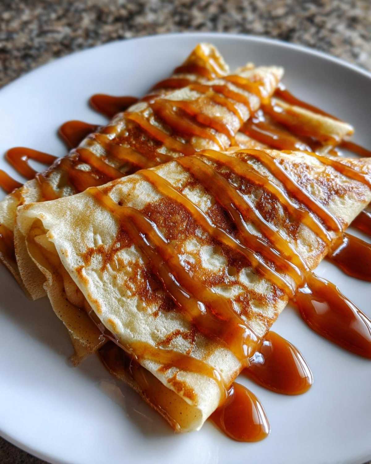 Caramel Apple Crepes - detail 1