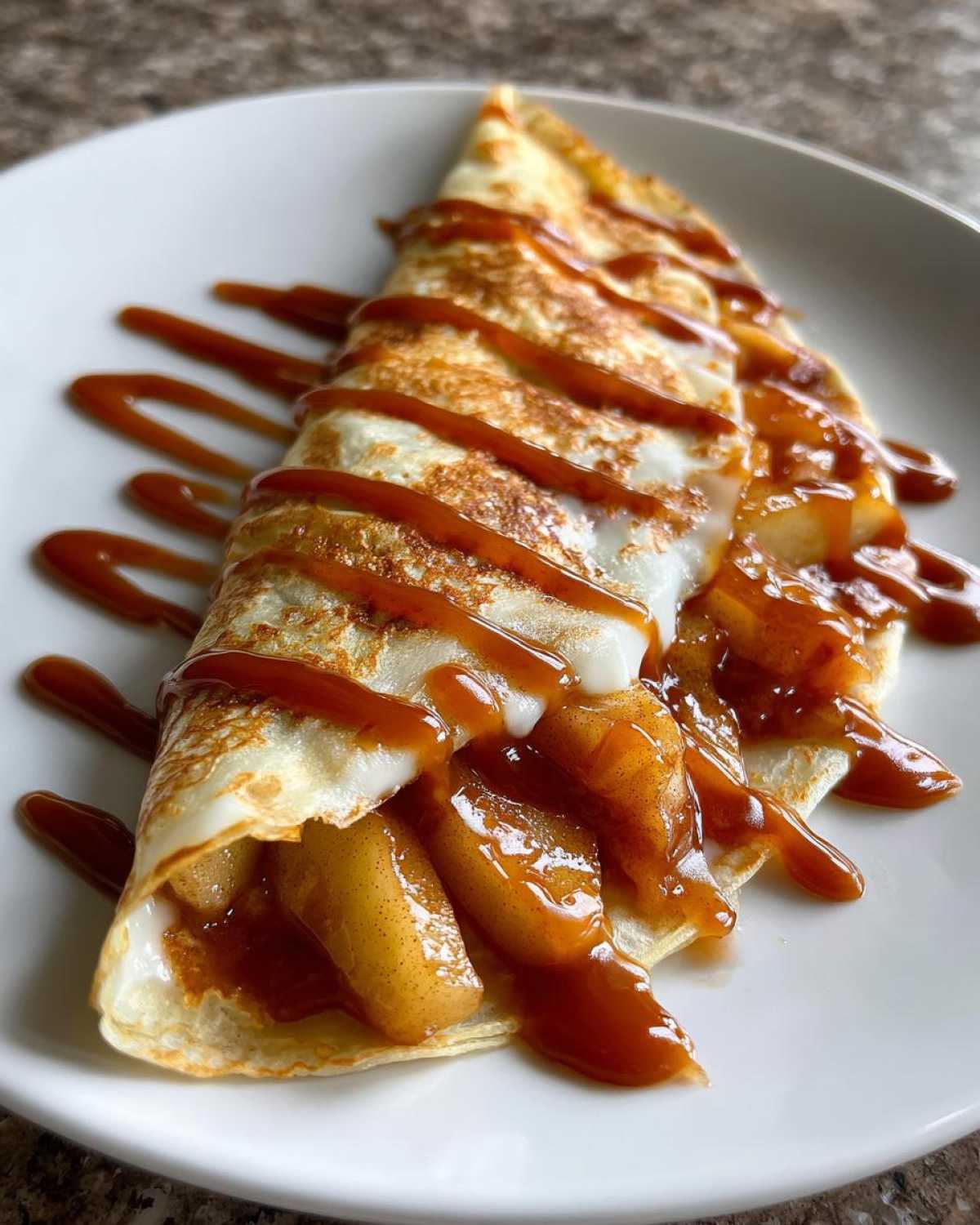 Caramel Apple Crepes - detail 4