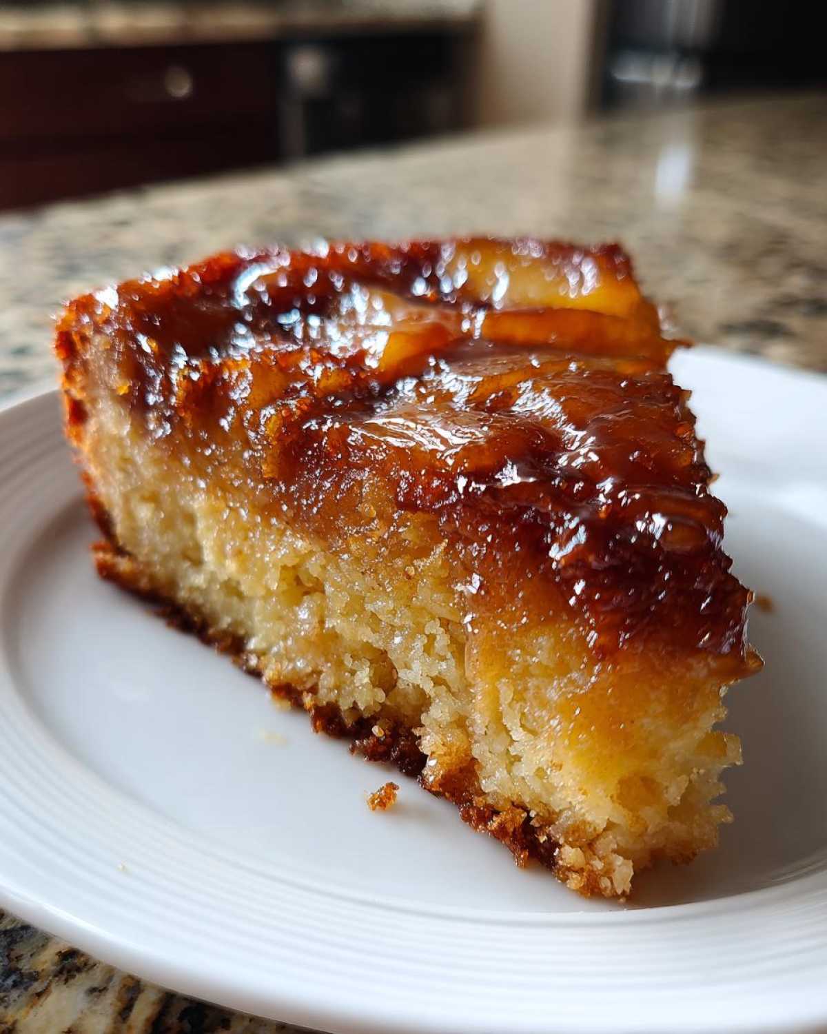 Caramel Apple Upside-Down Cake - detail 2