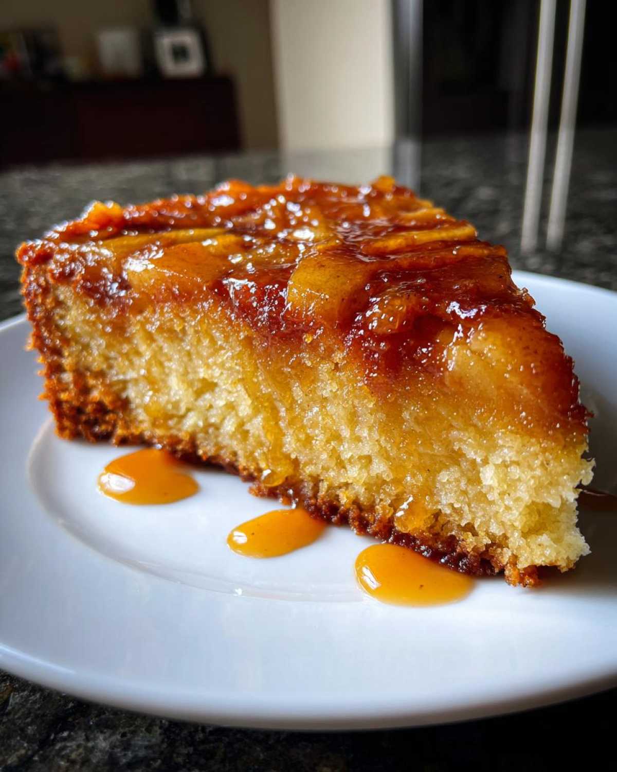 Caramel Apple Upside-Down Cake - detail 3