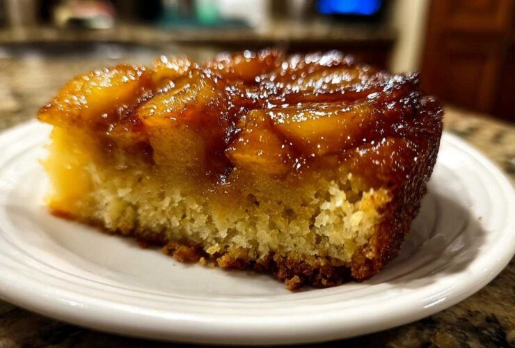 Caramel Apple Upside-Down Cake