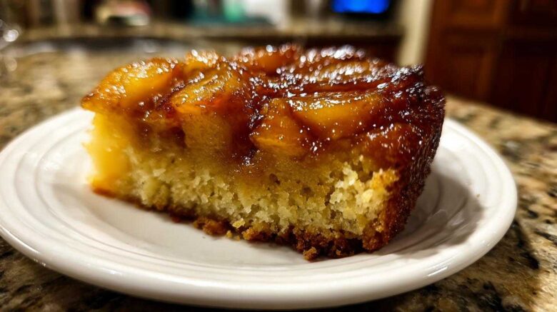 Caramel Apple Upside-Down Cake