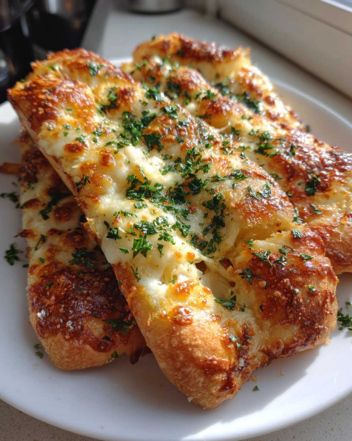Cheesy Garlic Breadsticks - detail 2