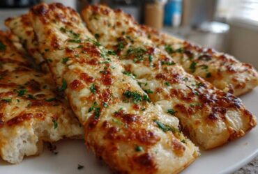 Cheesy Garlic Breadsticks