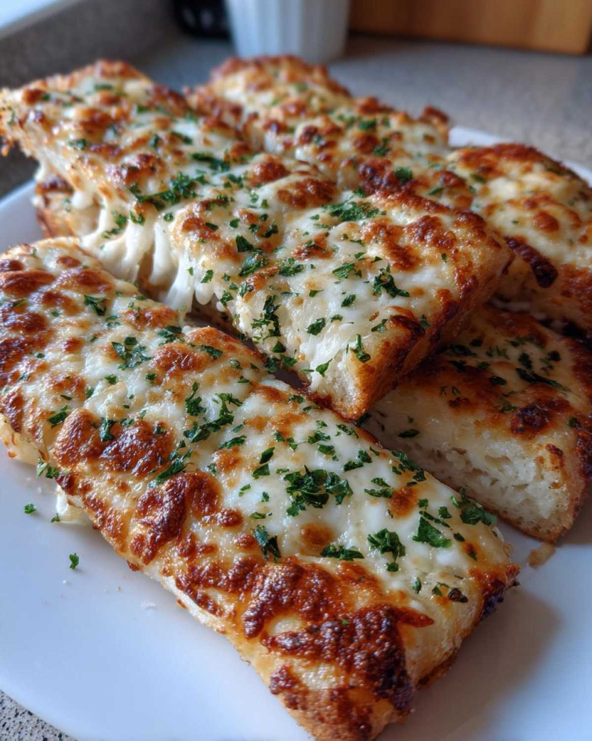 Cheesy Garlic Breadsticks - detail 4