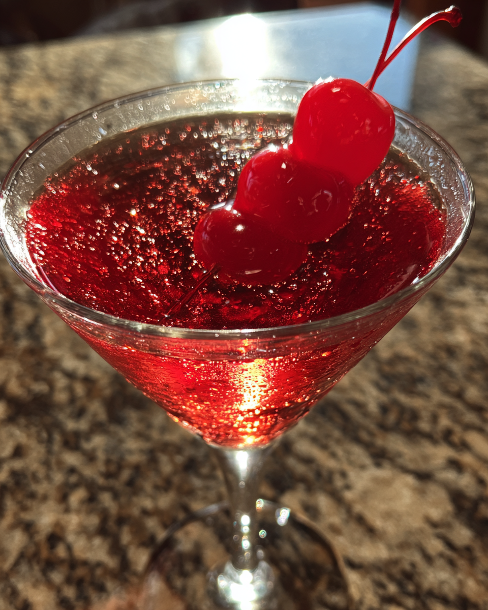 Cherry Martini - detail 3