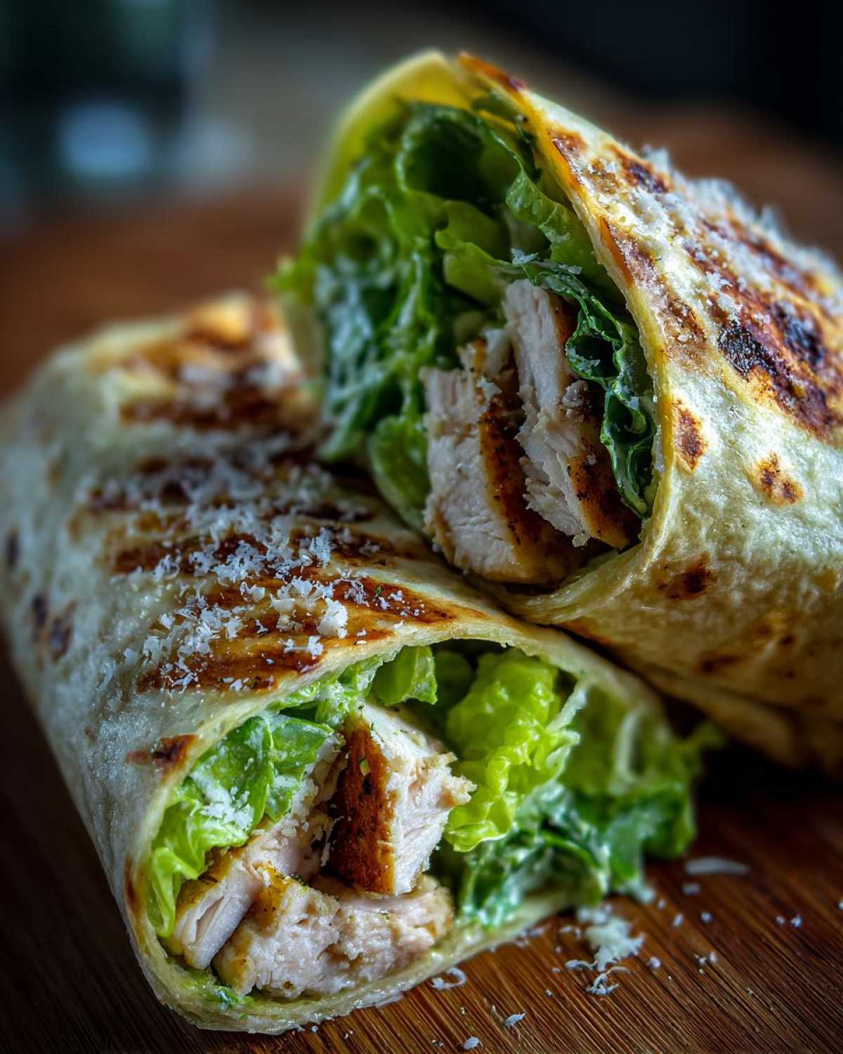 Chicken Caesar Wraps - detail 1
