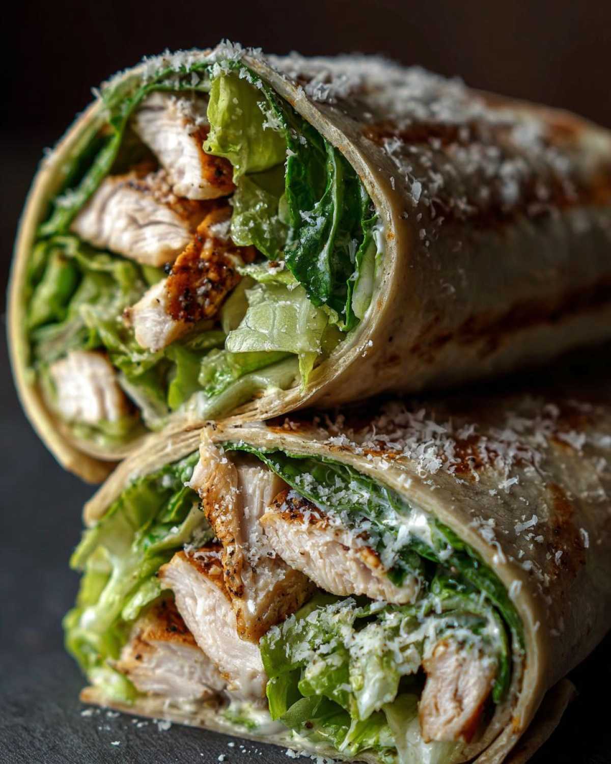 Chicken Caesar Wraps - detail 2