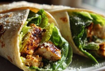 Chicken Caesar Wraps