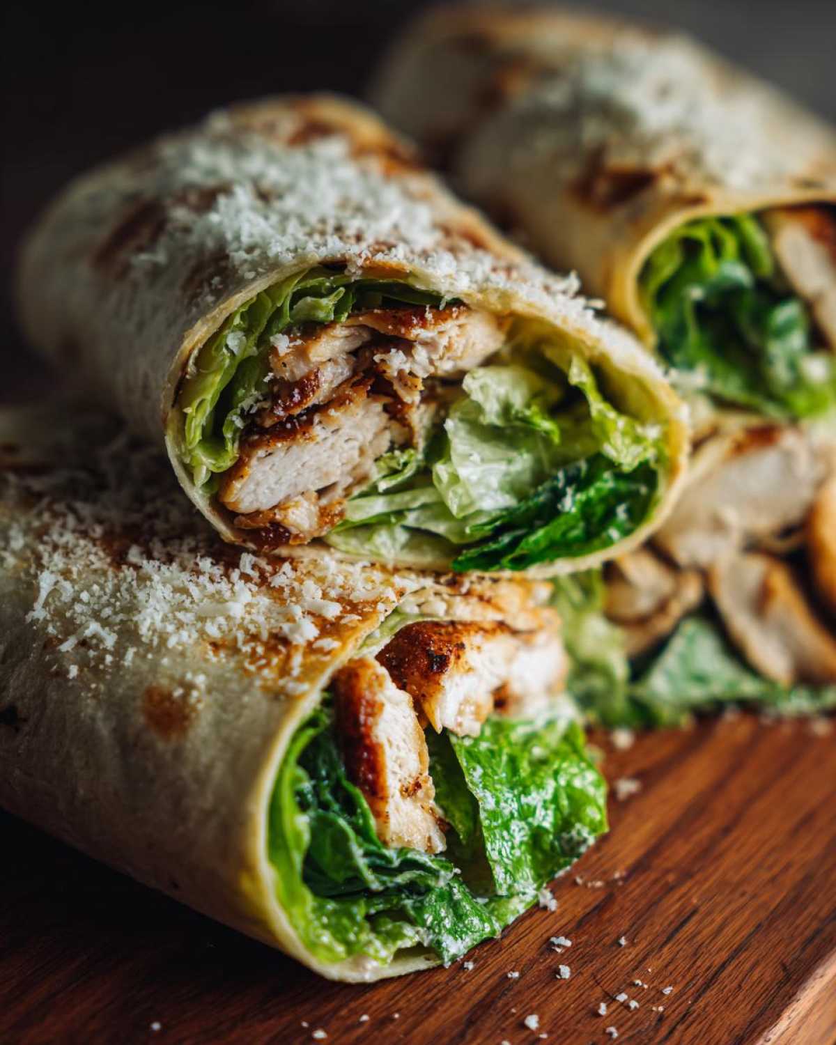Chicken Caesar Wraps - detail 4