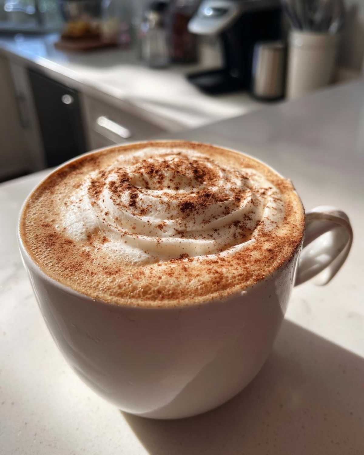 Cinnamon Maple Latte - detail 1