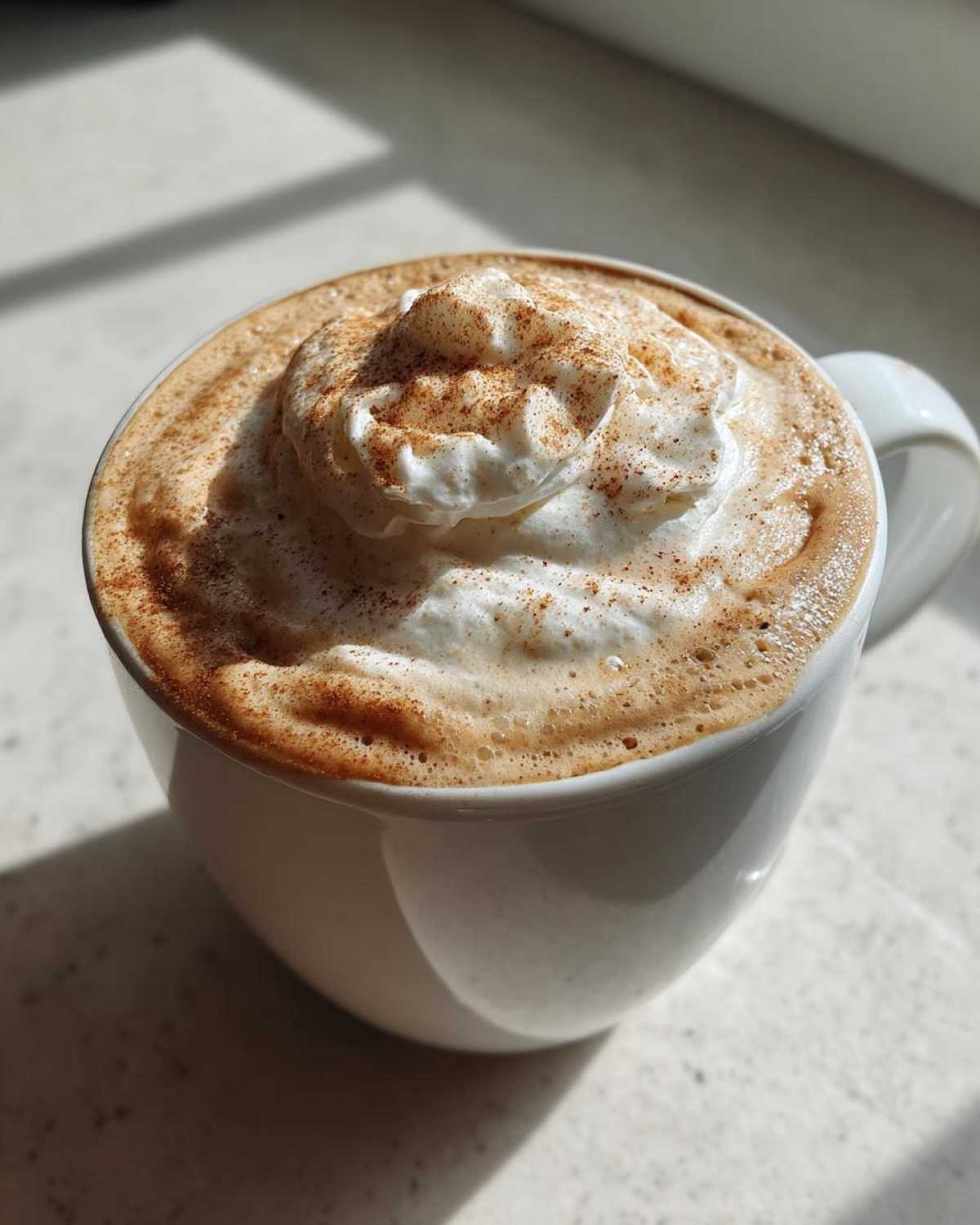 Cinnamon Maple Latte - detail 2