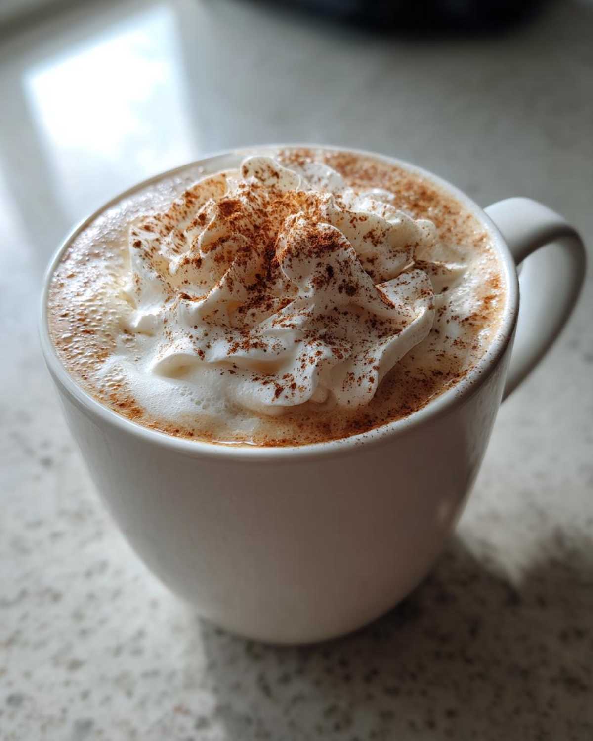 Cinnamon Maple Latte - detail 3