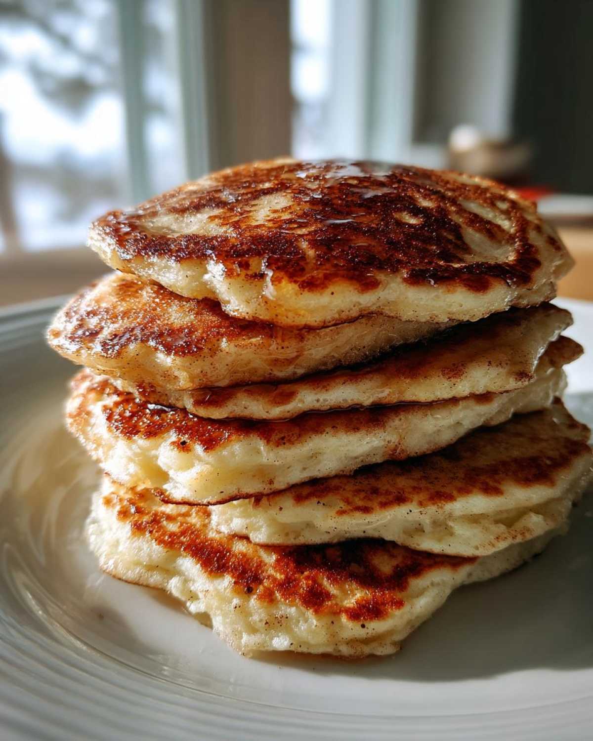 Cinnamon Roll Pancakes - detail 1