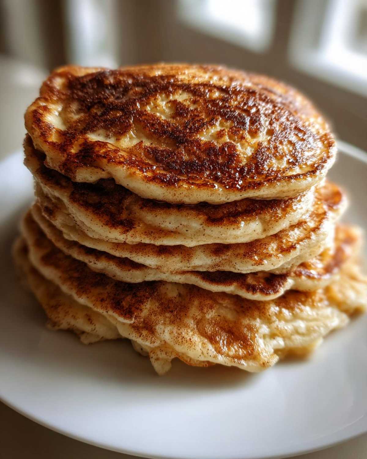 Cinnamon Roll Pancakes - detail 2