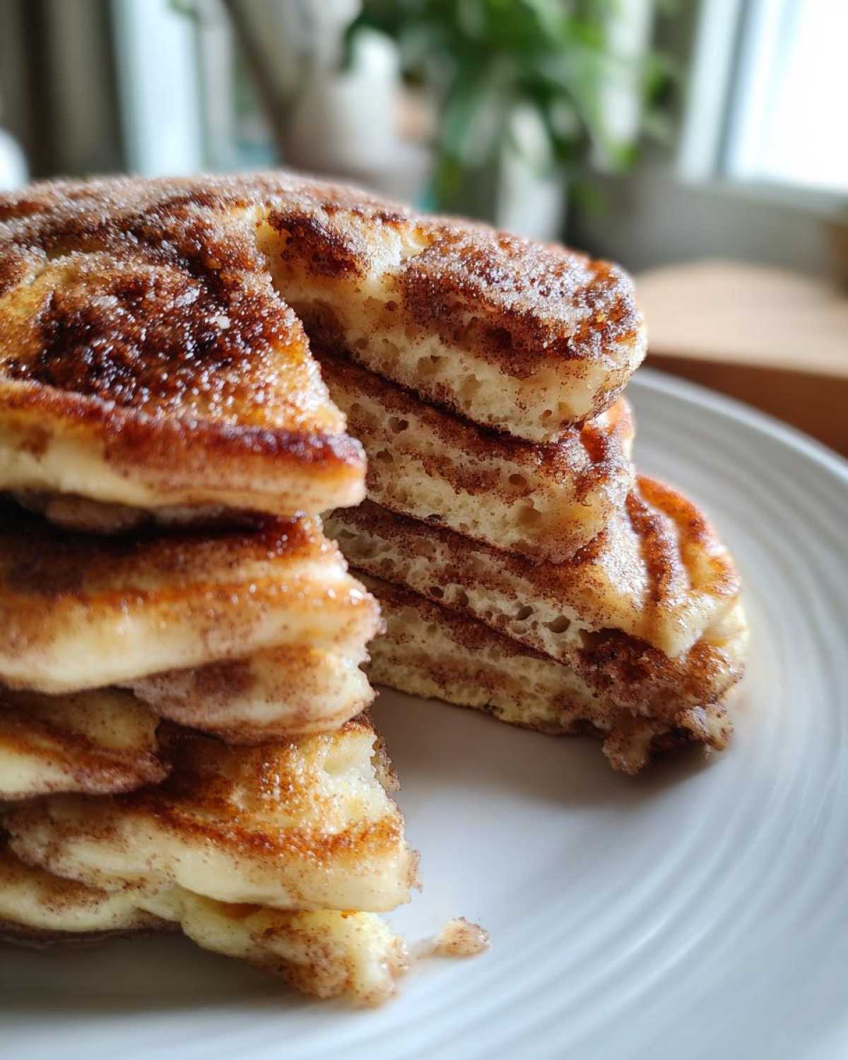 Cinnamon Roll Pancakes - detail 3