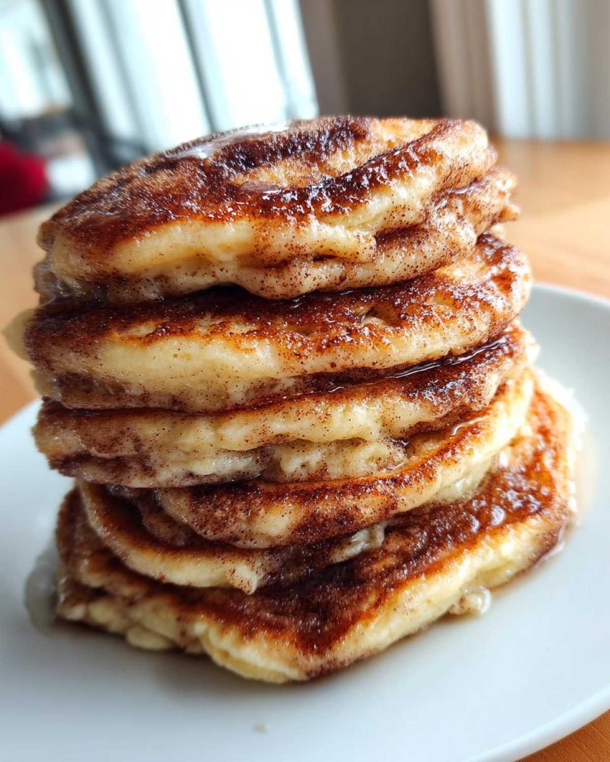 Cinnamon Roll Pancakes - detail 4