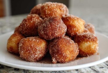 Cinnamon Sugar Donut Holes