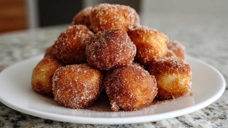 Cinnamon Sugar Donut Holes