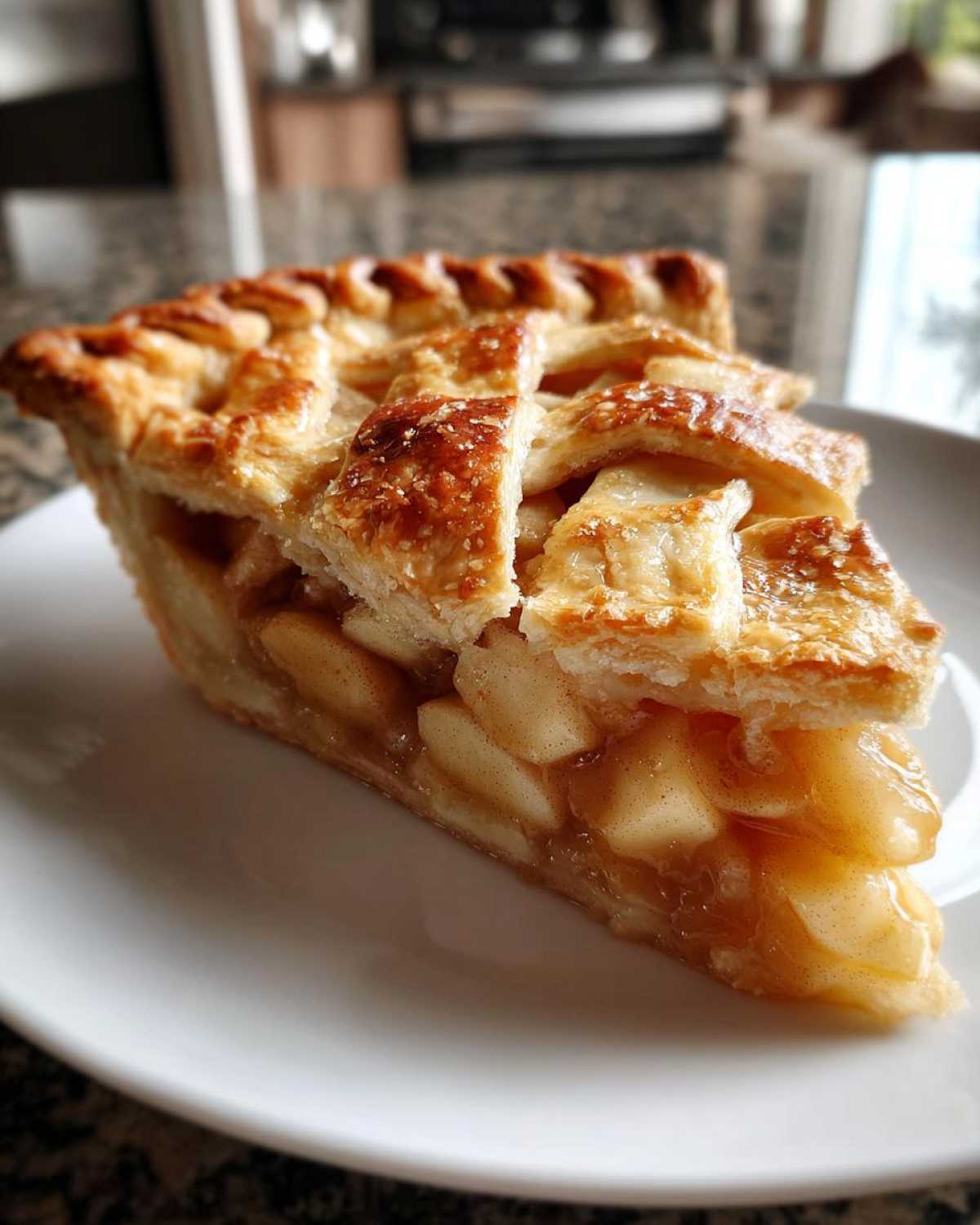 Classic Apple Pie with Decorative Crust - detail 3