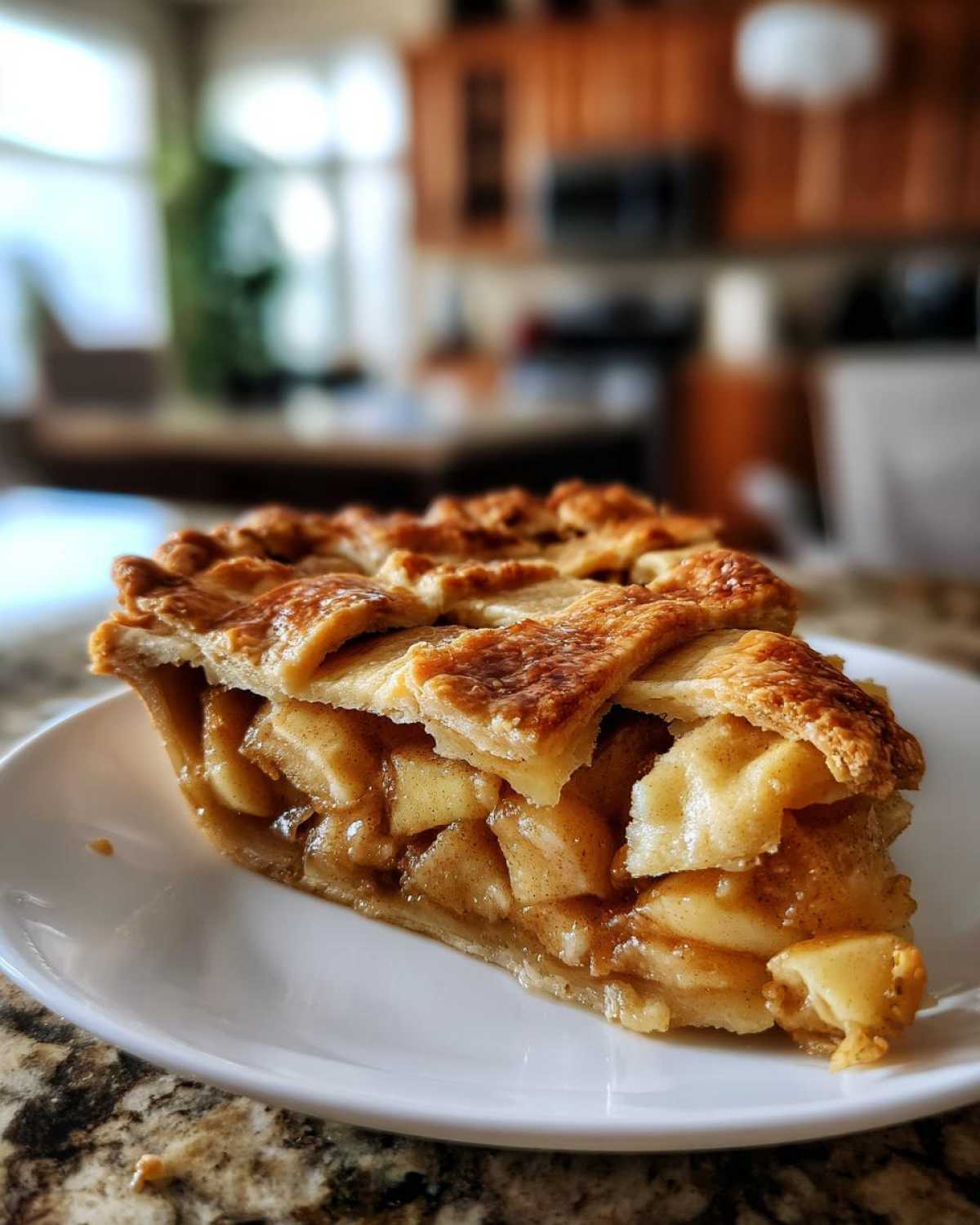 Classic Apple Pie with Decorative Crust - detail 4