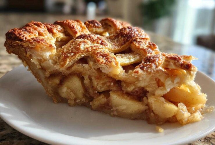 Classic Apple Pie with Decorative Crust