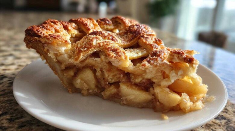 Classic Apple Pie with Decorative Crust