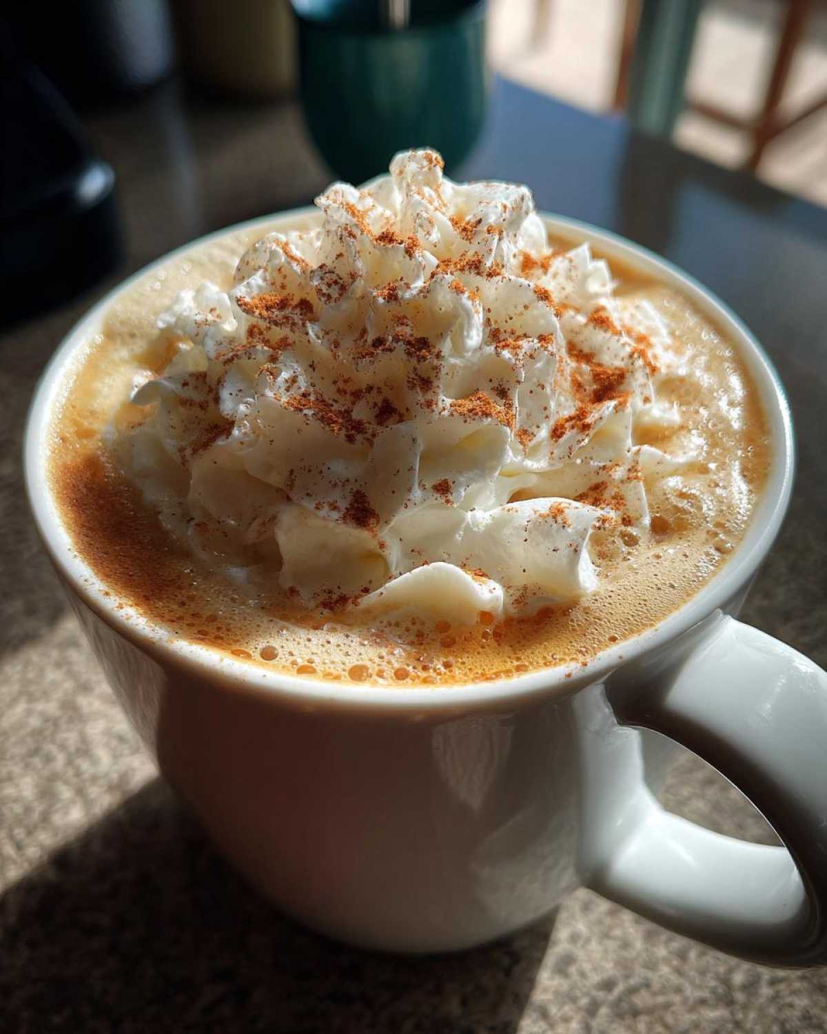 Copycat Starbucks Pumpkin Spice Latte - detail 4