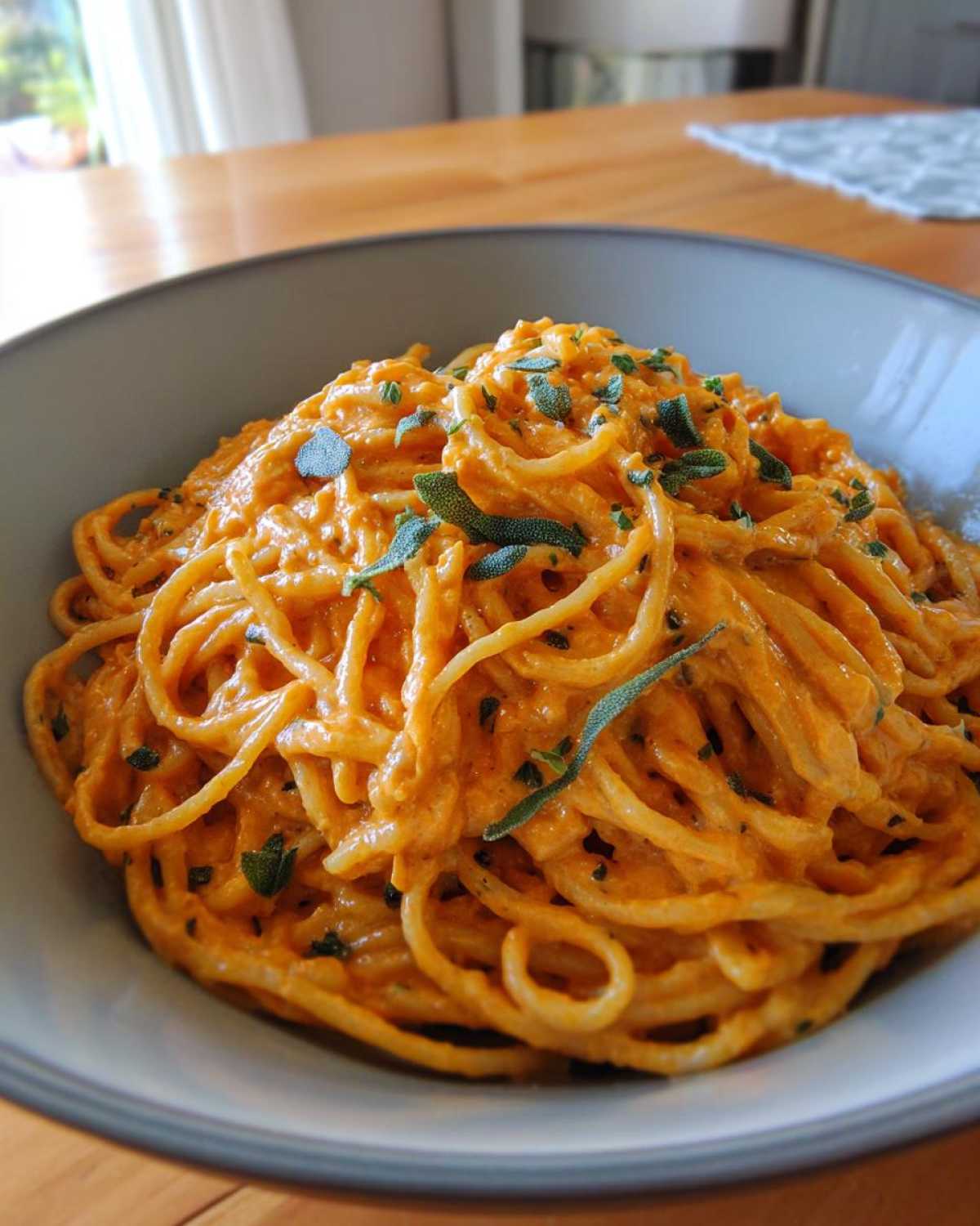 Creamy Pumpkin Sage Pasta - detail 1