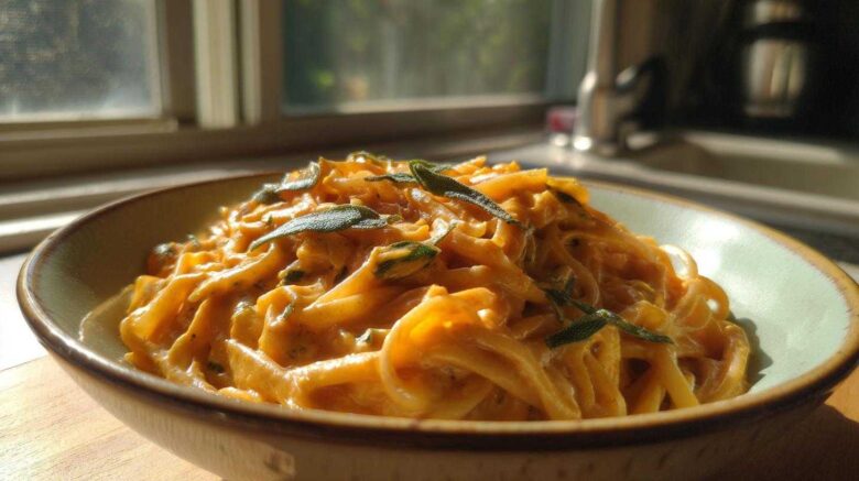 Creamy Pumpkin Sage Pasta