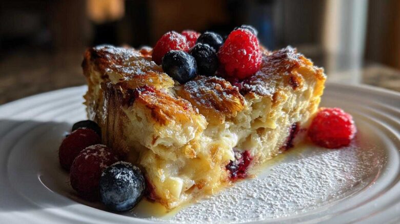 Croissant French Toast Casserole